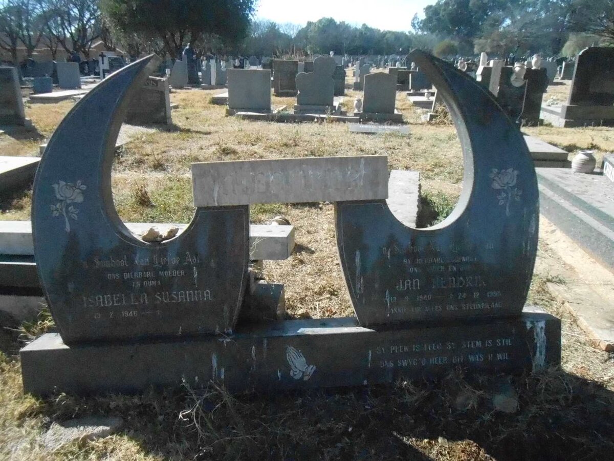 ? Jan Hendrik 1940-1993 &amp; Isabella Susanna 194?-