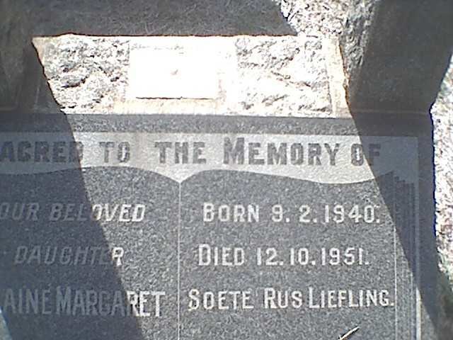 ? aine Margaret 1940-1951