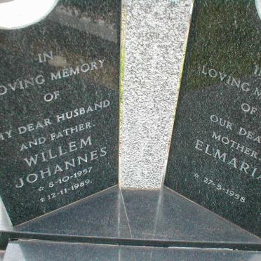 ? Willem Johannes 1957-1989 &amp; Elmaria 1958-