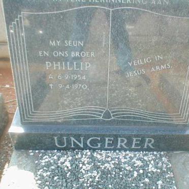 UNGERER Phillip 1954-1970