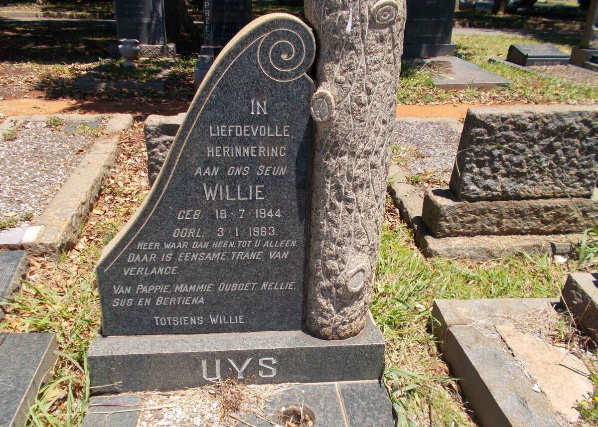 UYS Willie 1944-1963