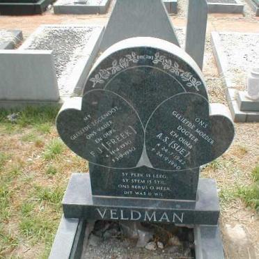 VELDMAN F.J. 1930-1980 &amp; A.S. 1942-1990