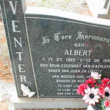 VENTER Albert 1965-1991