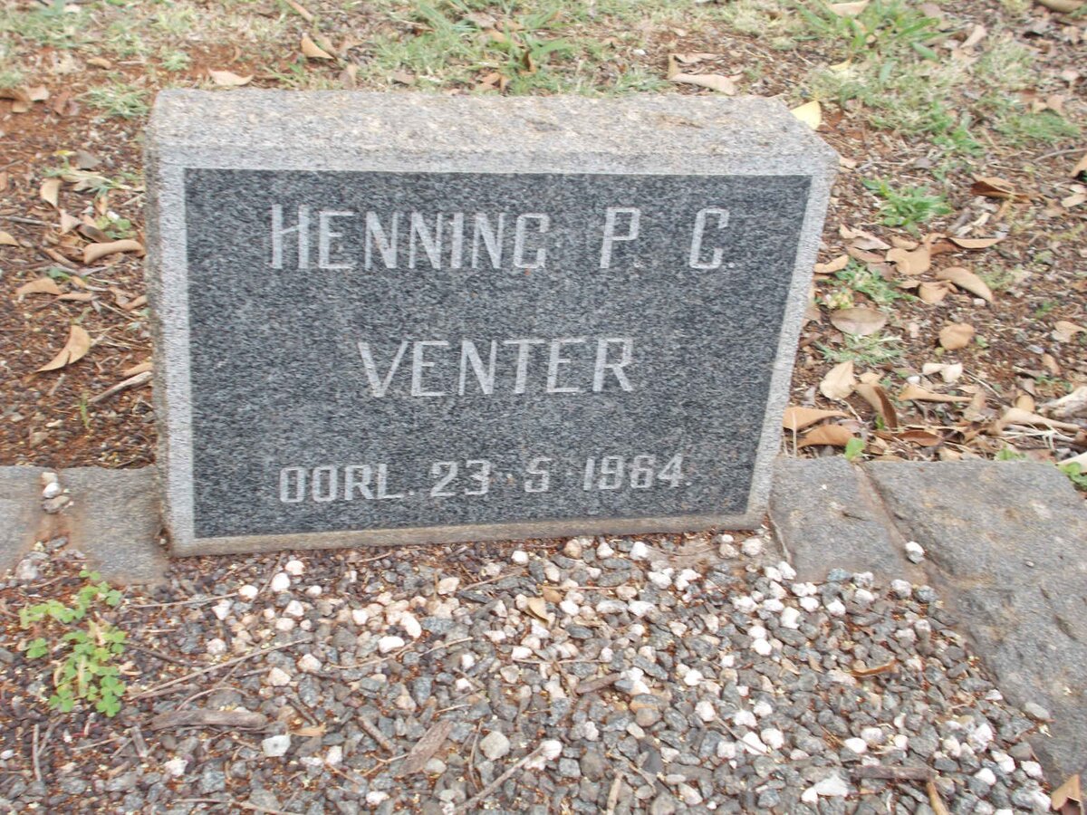 VENTER Henning P.C. -1964