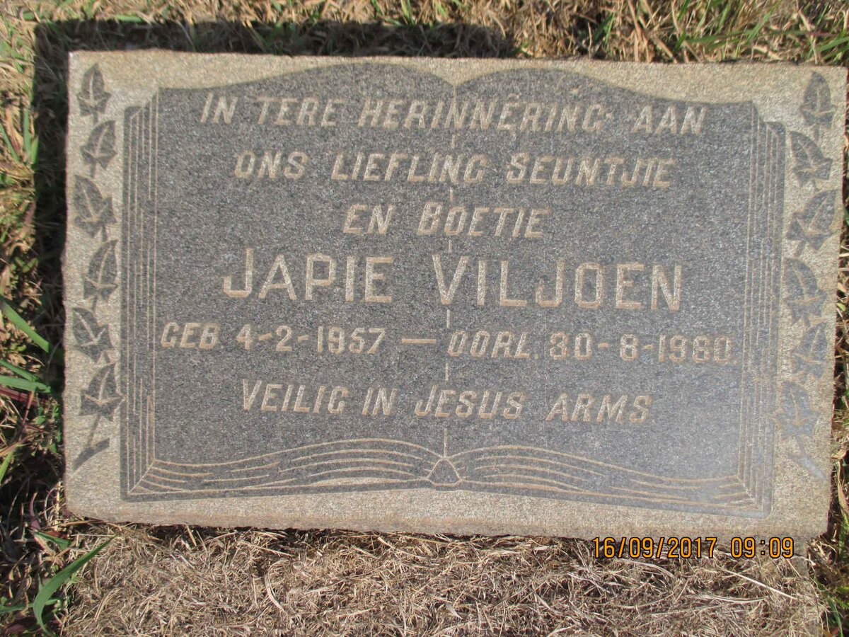 VILJOEN Japie 1957-1960