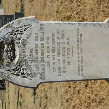 VILJOEN Schalk Jacobus 1881-1910
