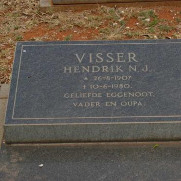 VISSER Hendrik N.J., 1907-1980