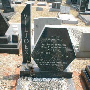 VILJOEN Mary C. 1916-1984