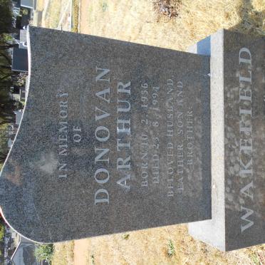 WAKEFIELD Donovan Arthur 1956-1994