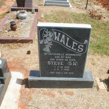 WALES S.W. 1936-1999