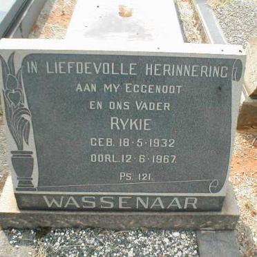 WASSENAAR Rykie 1932-1967
