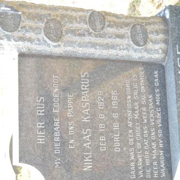 WILLEMSE Niklaas Kasparus 1929-1966