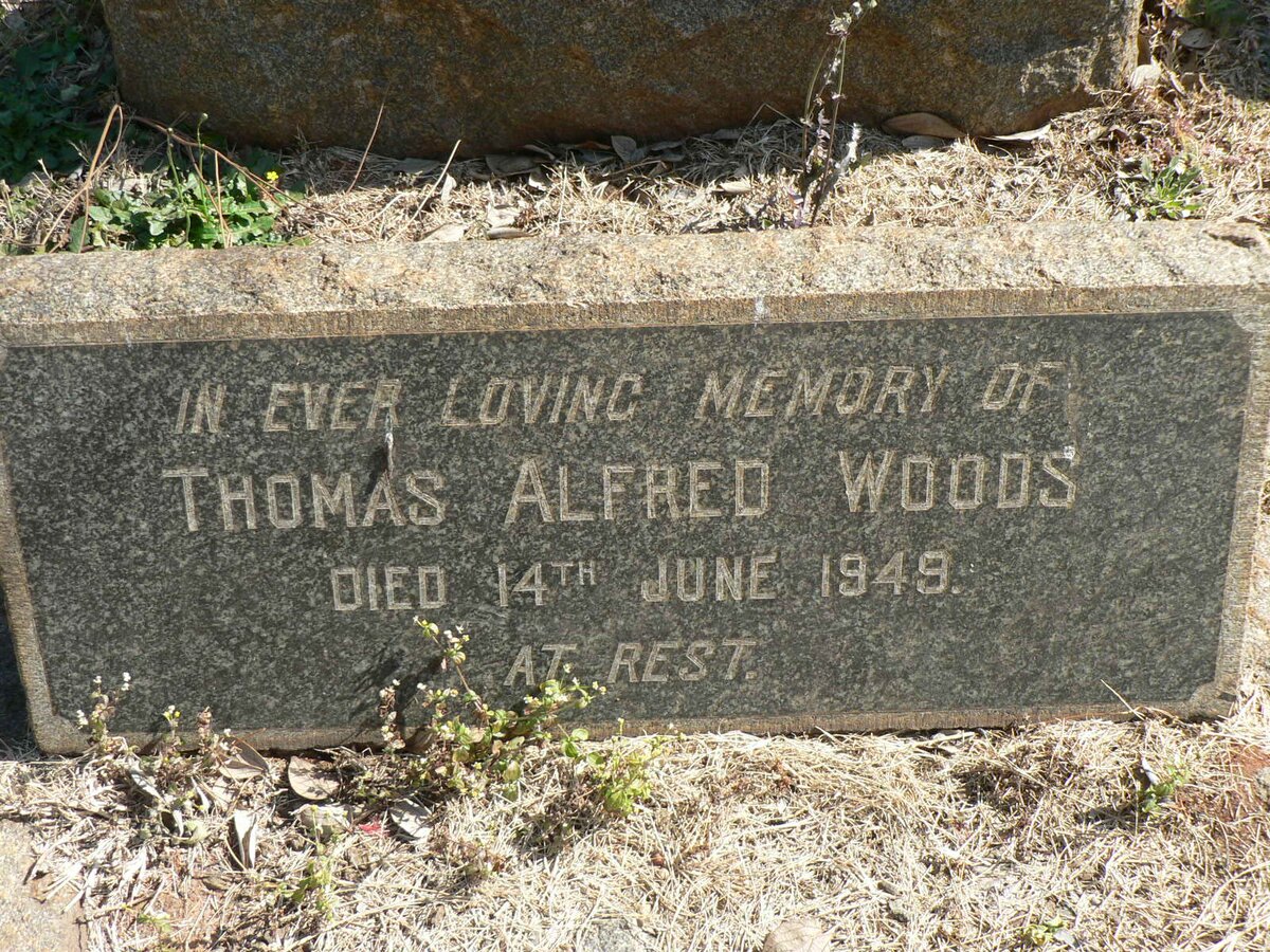 WOODS Thomas Alfred -1949