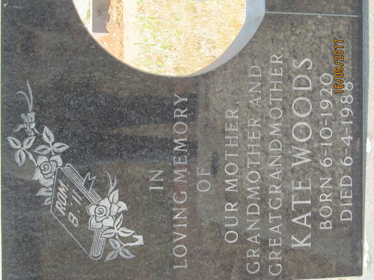 WOODS Kate 1920-1988