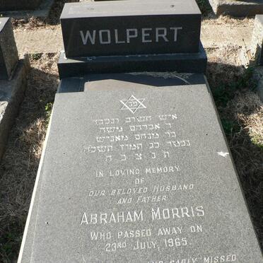 WOLPERT Abraham Morris -1965