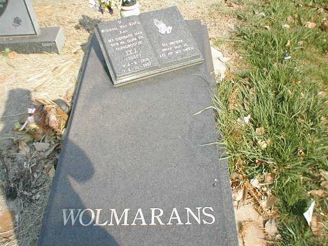 WOLMARANS J.T.J. 1915-1997