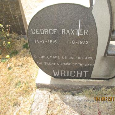 WRIGHT George Baxter 1915-1972