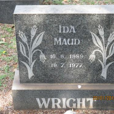 WRIGHT Ida Maud 1889-1977