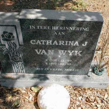 WYK Catharina J., van 1920-1999