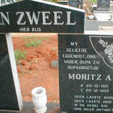 ZWEEL Moritz A., van 1921-1993