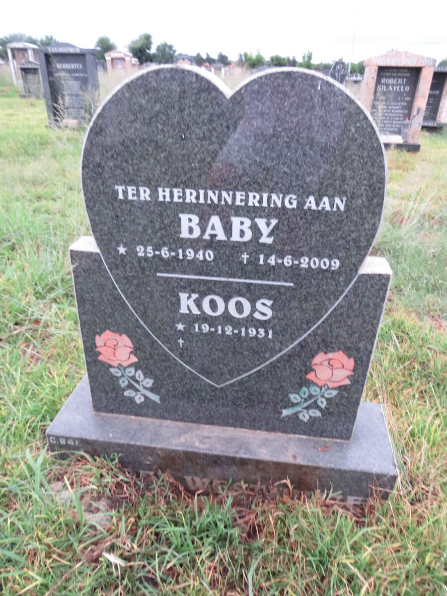 ? Koos 1931- & Baby 1940-2009