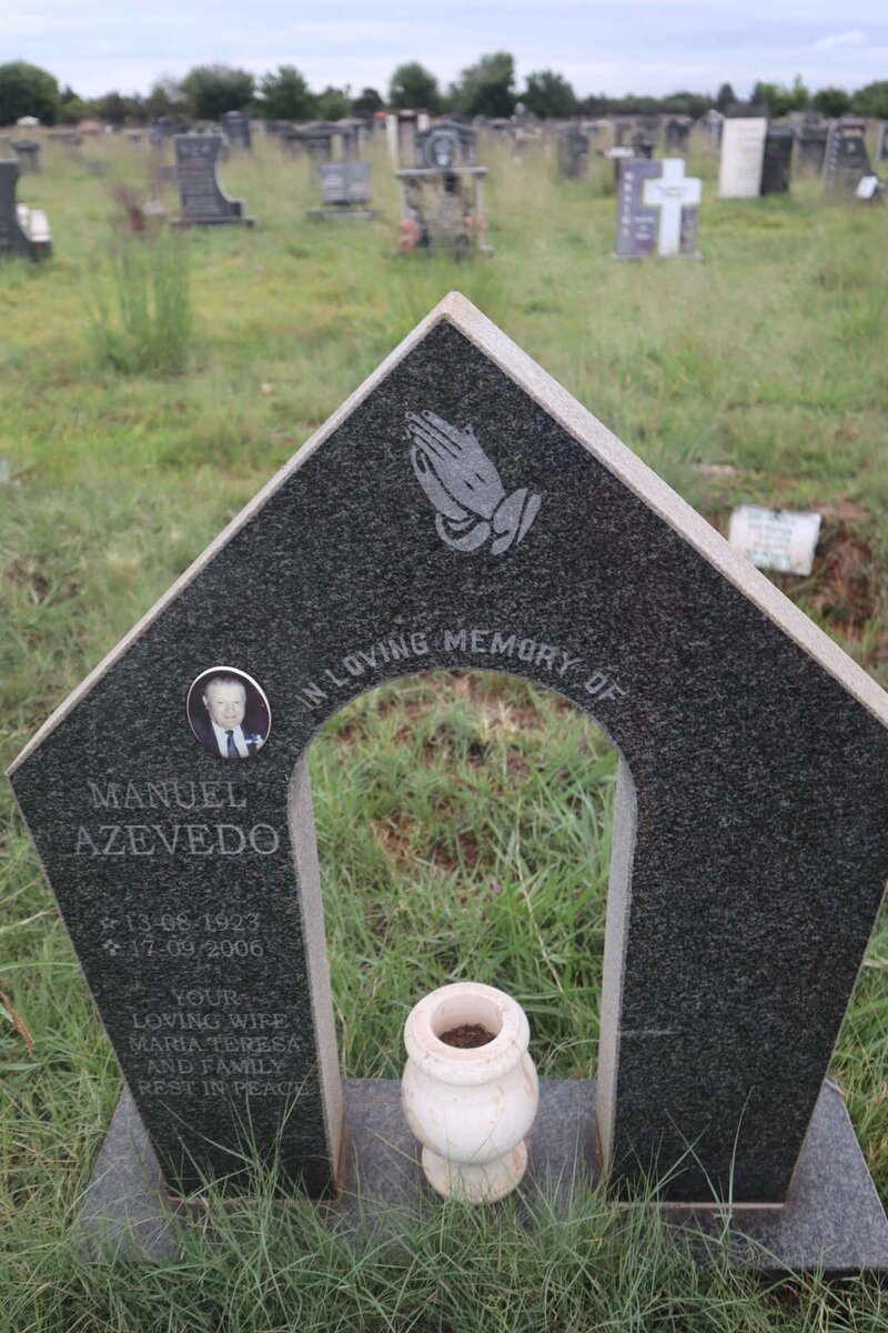 AZEVEDO Manuel 1923-2006