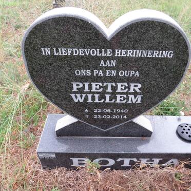 BOTHA Pieter Willem 1940-2014