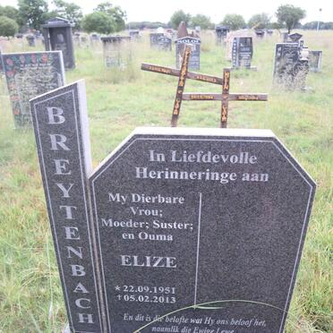 BREYTENBACH Elize 1951-2013