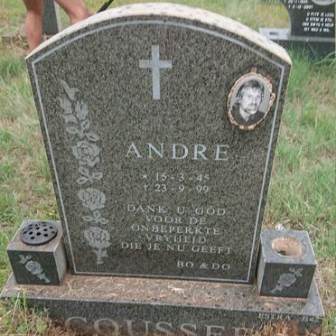 COUSSEE Andre 1945-1999