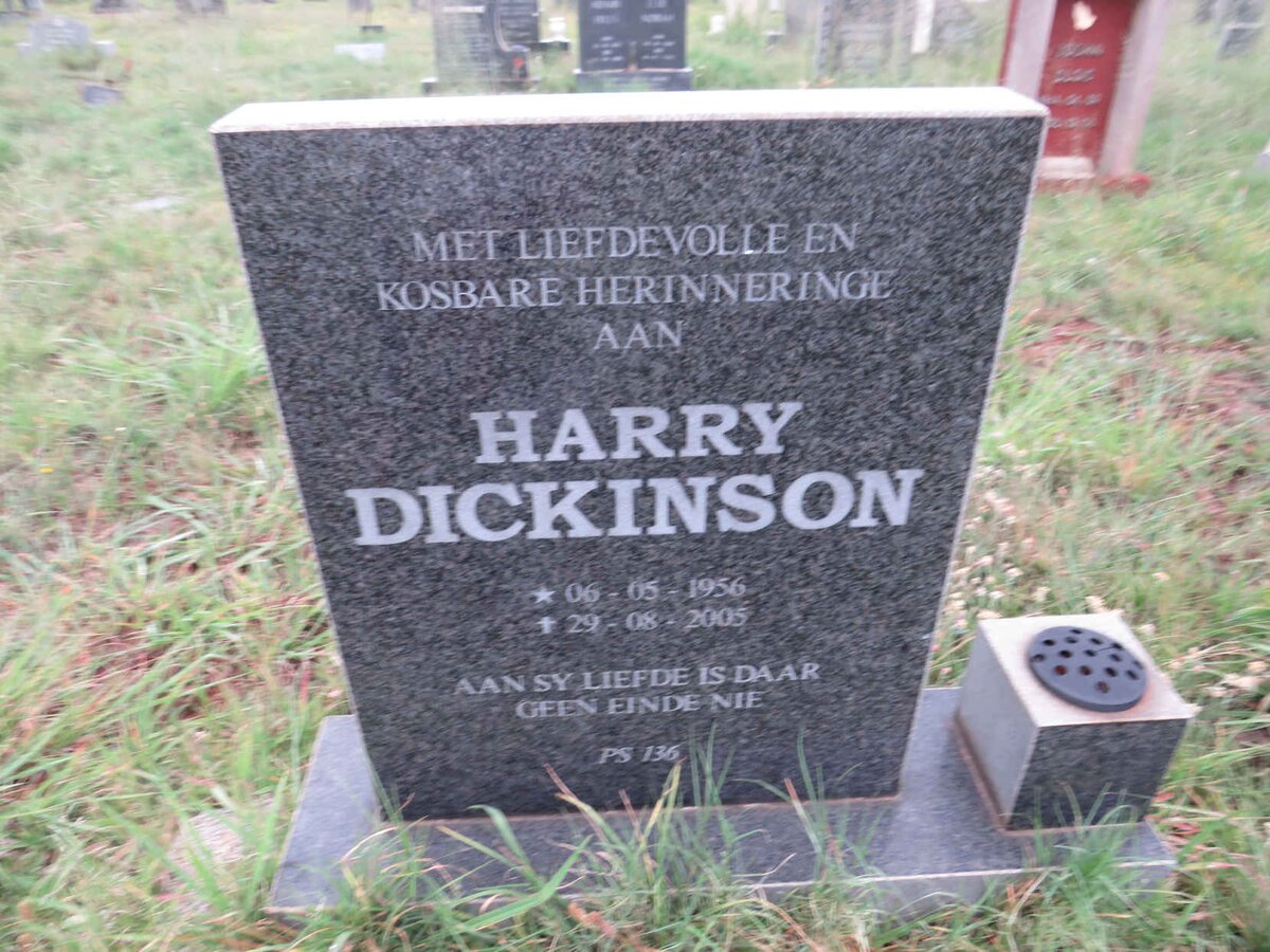 DICKINSON Harry 1956-2005