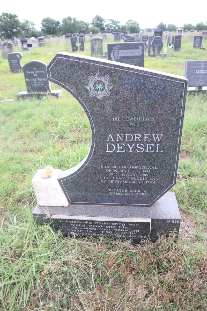 DEYSEL Andrew 1975-2005