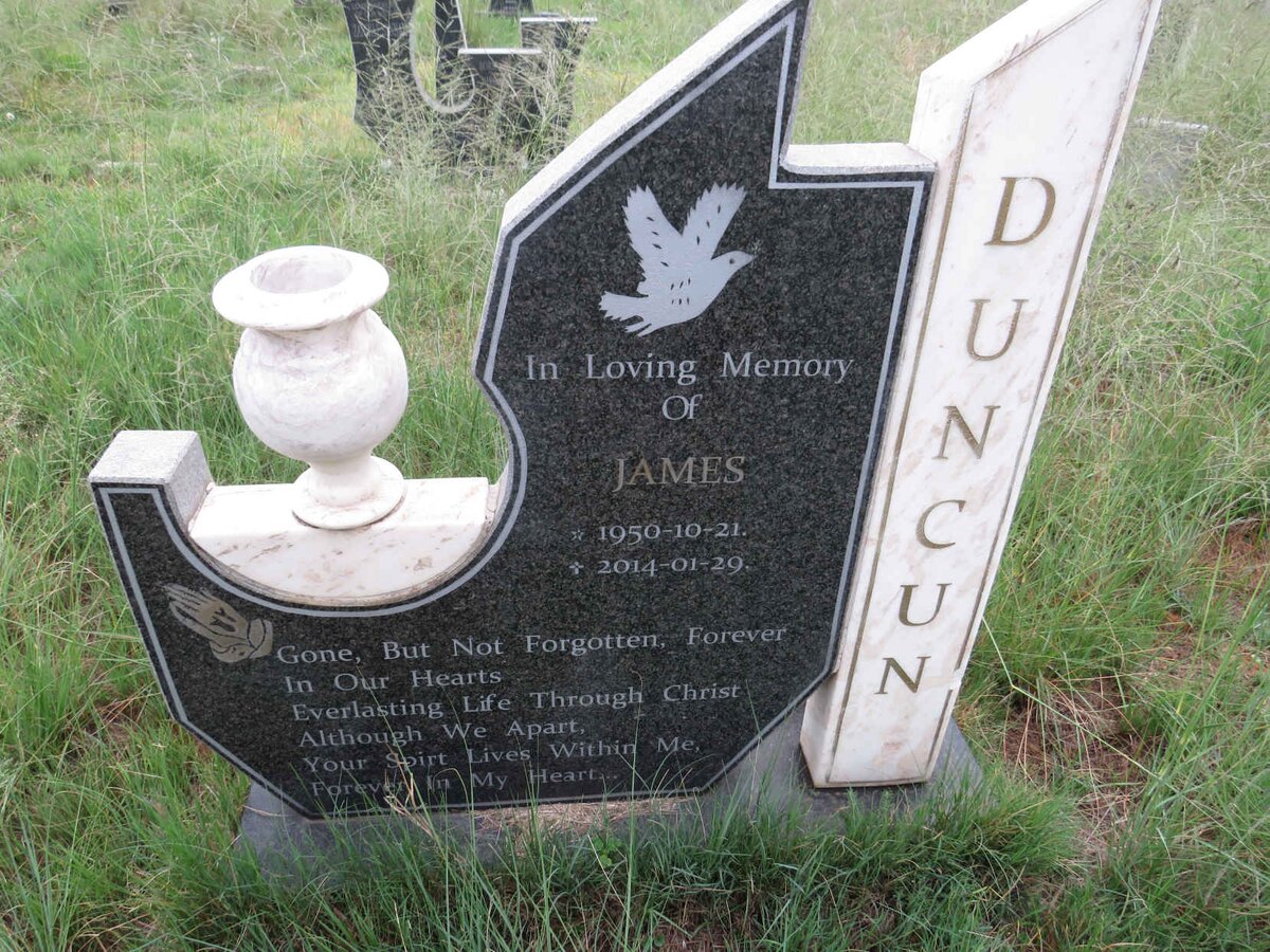 DUNCUN James 1950-2014
