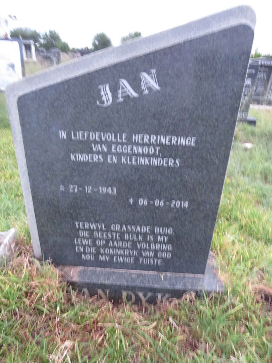 DYK Jan, van 1943-2014