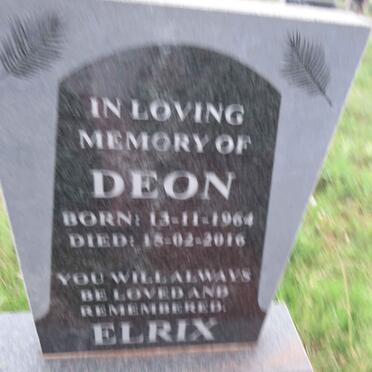 ELRIX Deon 1964-2016