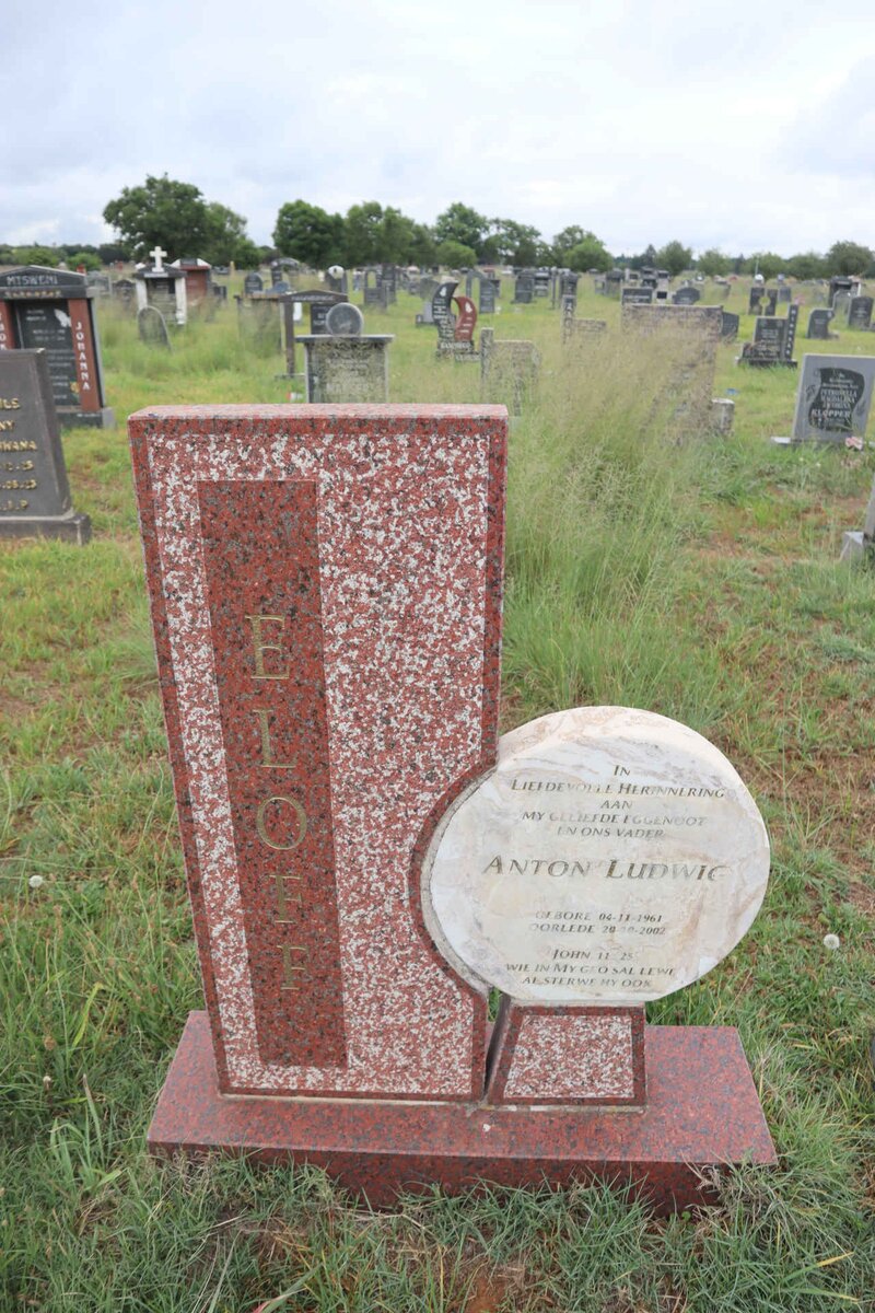 ELOFF Anton Ludwig 1961-2002