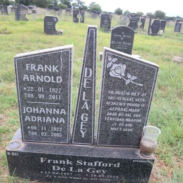 GEY Frank Arnold, de la 1927-2011 & Johanna Adriana 1923-2005 ::GEY Frank Stafford, de la 1957-2014