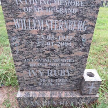 HEEVER Willem Sternberg, van den 1921-2004 & Ivy Ruby 1923-2005