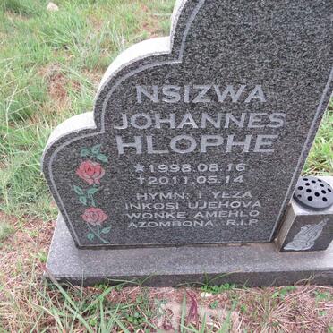 HLOPHE Nsizwa Johannes 1998-2011