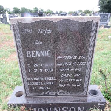 JOHNSON Bennie 1972-2001