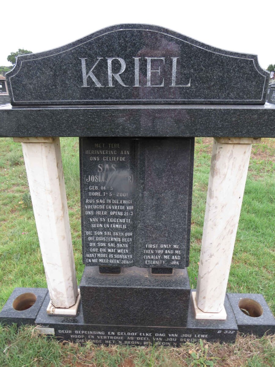 KRIEL Josias Renier 1931-2001_1