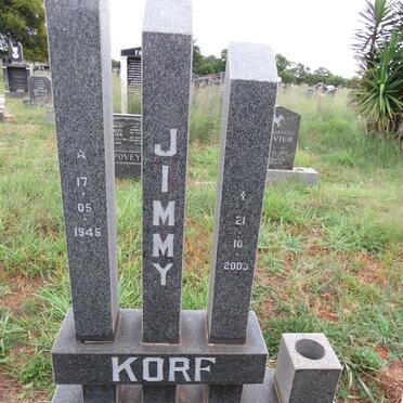 KORF Jimmy 1945-2003