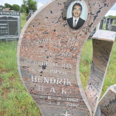 LOUBSER Hendrik A.K 1958-2002