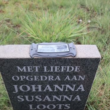 LOOTS Johanna Susanna 1911-2006