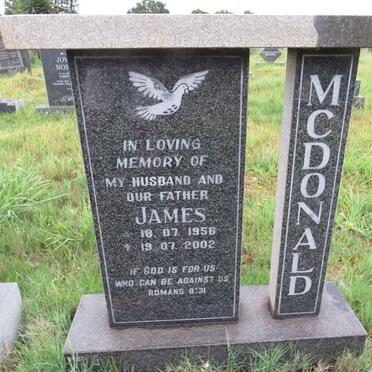 MCDONALD James 1956-2002