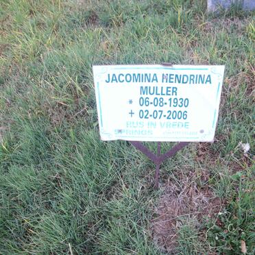 MULLER Jacomina Hendrina 1930-2006
