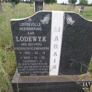 MARAIS Lodewyk 1955-2020