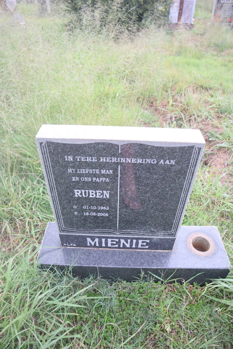 MIENIE Ruben 1963-2006