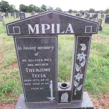 MPILA Thenjiwe Tecia 1973-2004