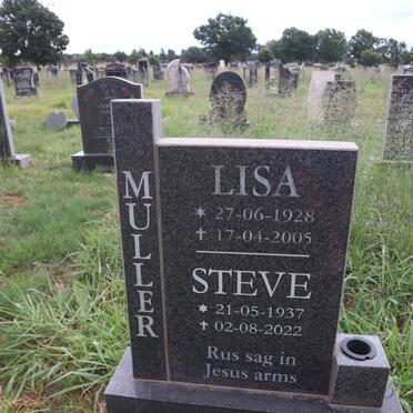 MULLER Steve 1937-2022 & Lisa 1928-2005