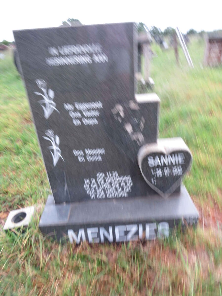 MENEZIES Sannie 19?-